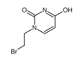 1-(2-溴乙基)-2,4(1H,3H)-嘧啶二酮 结构式