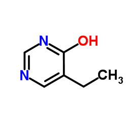 5-乙基-4(1H)-嘧啶酮 结构式