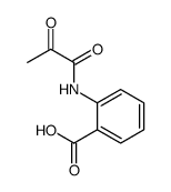 2-(N-Pyruvoylamino)benzoic acid 结构式