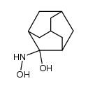 2-(羟氨基)金刚烷-2-醇 结构式