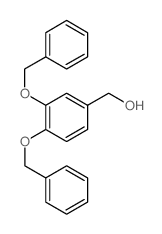 3,4-二(苄氧基)苄醇 结构式