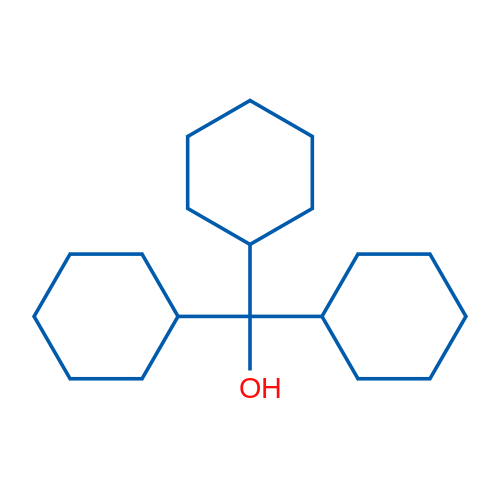 三环己基甲醇 结构式