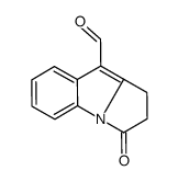 1H-Pyrrolo[1,2-a]indole-9-carboxaldehyde, 2,3-dihydro-3-oxo- 结构式