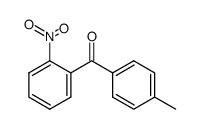 2-硝基苯基对甲苯基甲酮 结构式