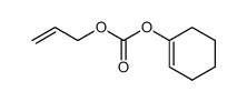 Carbonic acid, 1-cyclohexen-1-yl 2-propen-1-yl ester 结构式