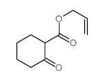 2-氧代环己烷甲酸烯丙酯 结构式