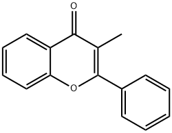 3-甲基-2-苯基-4H-色烯-4-酮 结构式