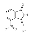 4-硝基邻苯二甲酰亚胺钾盐 结构式