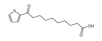 10-氧代-10-(2-噻吩基)癸酸 结构式