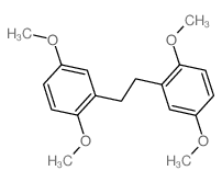 1,1'-(1,2-乙二基)双[2,5-二甲氧基苯] 结构式