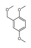 1,4-二甲氧基-2-(甲氧基甲基)苯 结构式