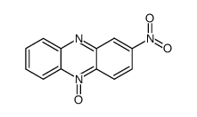 2-硝基吩嗪-5-氧化物 结构式