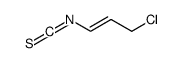1-Propene, 3-chloro-1-isothiocyanato-, (1E)- 结构式
