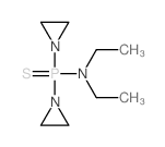 Phosphinothioic amide, P,P-bis(1-aziridinyl)-N,N-diethyl- (7CI,8CI,9CI) 结构式