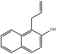 1-烯丙基-2-萘酚 结构式