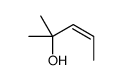 2-甲基-3-戊烯-2-醇 结构式