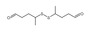 4,4'-二硫代二戊醛 结构式