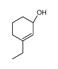 2-Cyclohexen-1-ol, 3-ethyl-, (1S)- 结构式