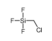 Silane, (chloromethyl)trifluoro- 结构式