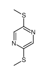 2,5-双(甲硫基)吡嗪 结构式