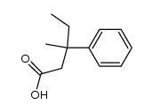 beta-ethyl-beta-methylhydrocinnamic acid 结构式