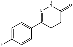 6-(4-氟苯基)-2,3,4,5-四氢哒嗪-3-酮 结构式