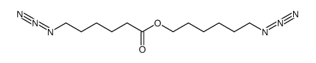 6-Azidohexyl-6-azidohexanoate 结构式
