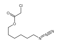 2-氯乙酸-6-叠氮己酯 结构式