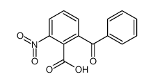 2-苯甲酰基-6-硝基苯甲酸 结构式