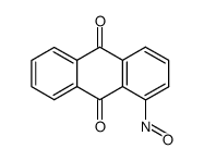 1-亚硝基-9,10-蒽二酮 结构式
