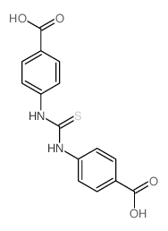 4,4'-(硫代羰基二亚氨基)二苯甲酸 结构式