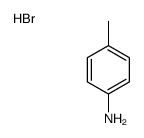 4-甲基苯胺氢溴酸盐 结构式