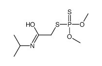 Dithiophosphoric acid O,O-dimethyl S-[(N-isopropylcarbamoyl)methyl] ester 结构式