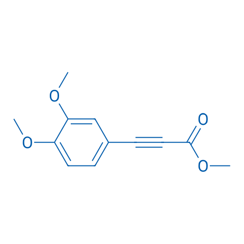 2-Propynoic acid, 3-(3,4-dimethoxyphenyl)-, methyl ester 结构式