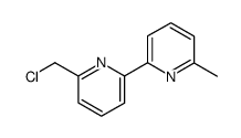 6-(氯甲基)-6'-甲基-2,2'-联吡啶 结构式