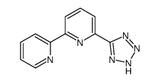 6-(1H-四唑-5-基)-2,2'-联吡啶 结构式