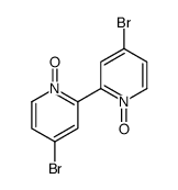 4,4'-二溴-2,2'-联吡啶-N,N'-二氧化物 结构式