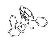Palladium, dichlorobis[2,2'-(phenylphosphinidene)bis[pyridine]-P]-, (SP-4-2)- (9CI) 结构式