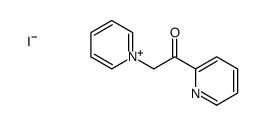1-[2-氧-2-(2-吡啶基)乙基]碘化吡啶 结构式