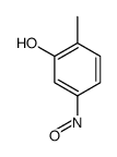 2-甲基-5-亚硝基苯酚 结构式