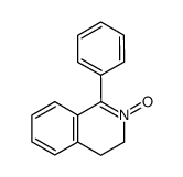 3,4-二氢-1-苯基异喹啉-2-氧化物 结构式