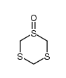 1,3,5-三噻烷-1-氧化物 结构式