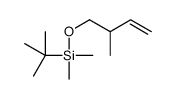 Silane, (1,1-dimethylethyl)dimethyl[(2-methyl-3-buten-1-yl)oxy]- 结构式