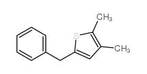 2,3-二甲基-5-苄基噻吩 结构式