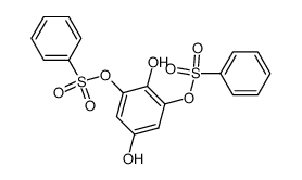 1,2,3,5-Benzenetetrol, 1,3-dibenzenesulfonate 结构式