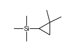 Cyclopropane, 1,1-dimethyl-2-(trimethylsilyl)- 结构式
