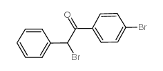 2-溴-1-(4-溴苯基)-2-苯乙酮 结构式