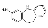 10,11-二氢-5H-二苯并[b,f]氮杂卓-3-胺 结构式