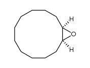 顺-1,2-环氧环十二烷 结构式