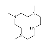 1,4,7-三甲基-1,4,7,10-四氮杂环十二烷 结构式